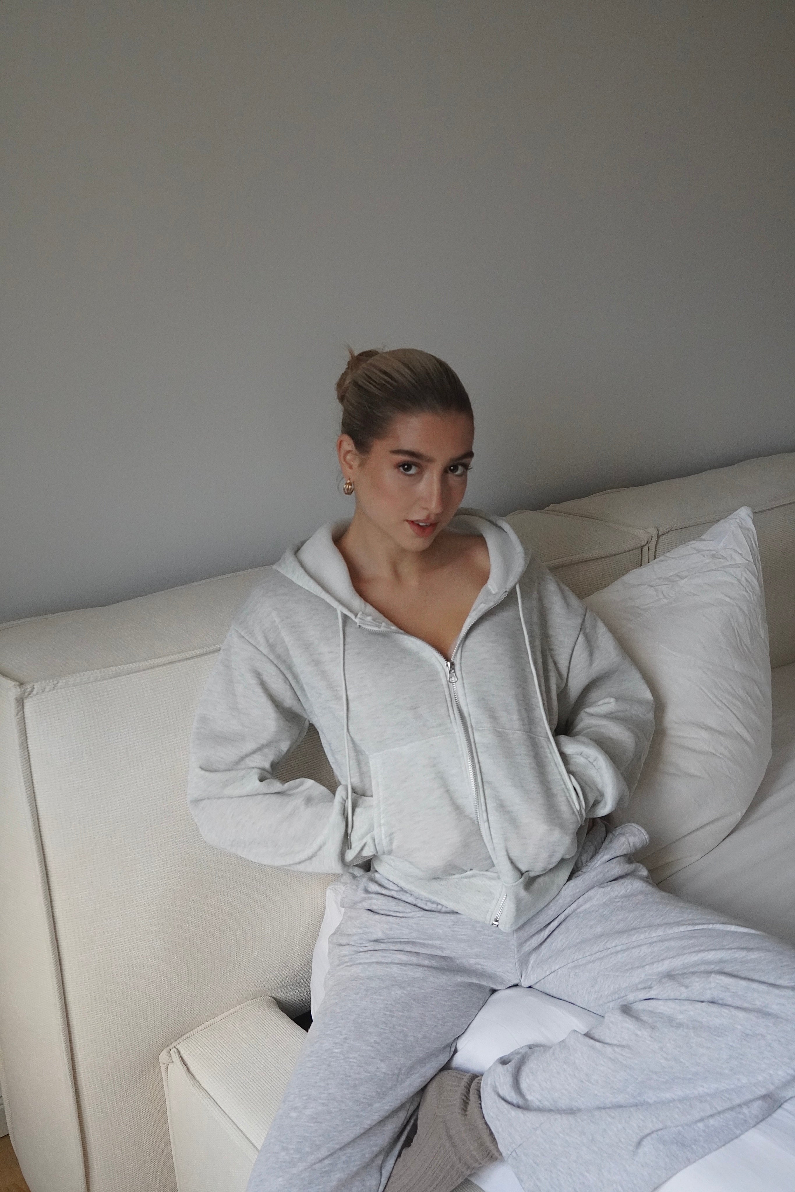 Zip Sweatshirt Grey