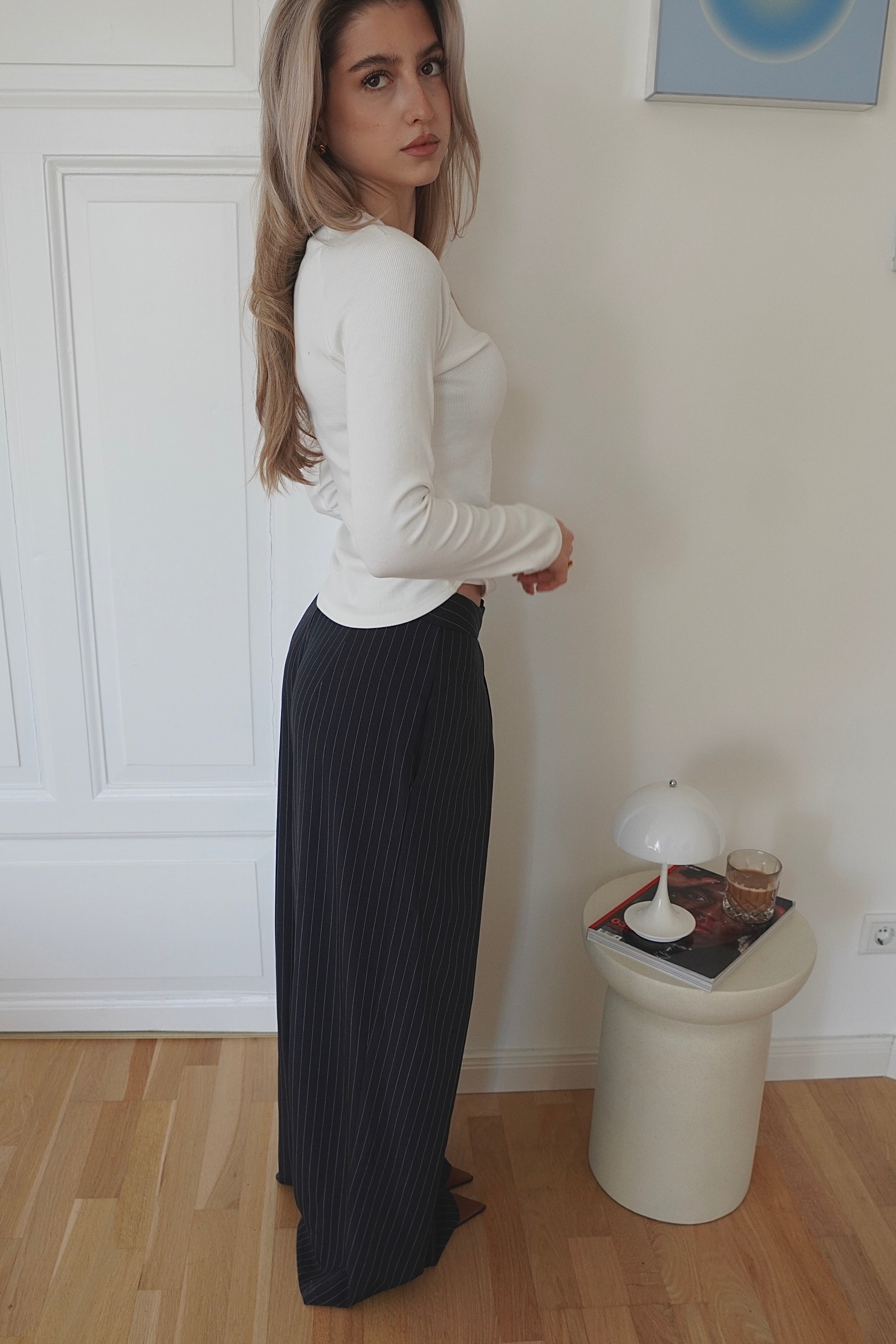 Pleated Wide Pants