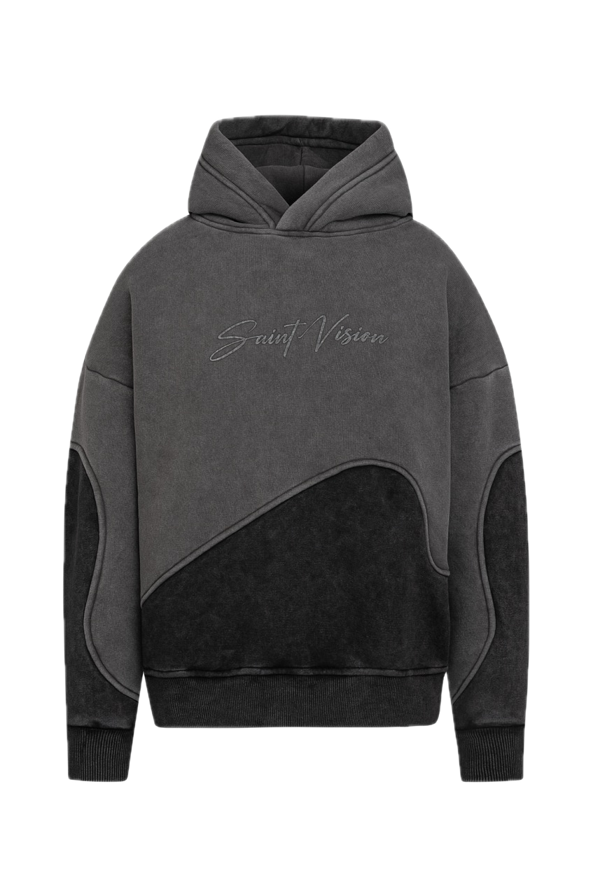 Two Tone Wave Hoodie