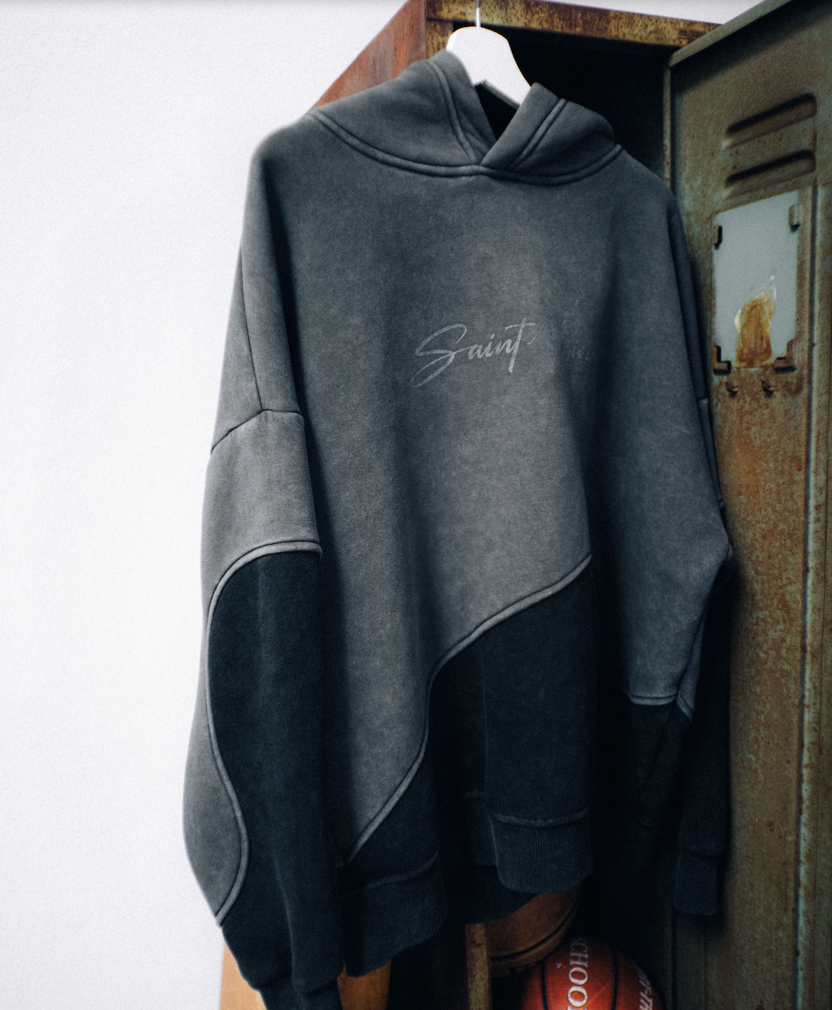 Two Tone Wave Hoodie