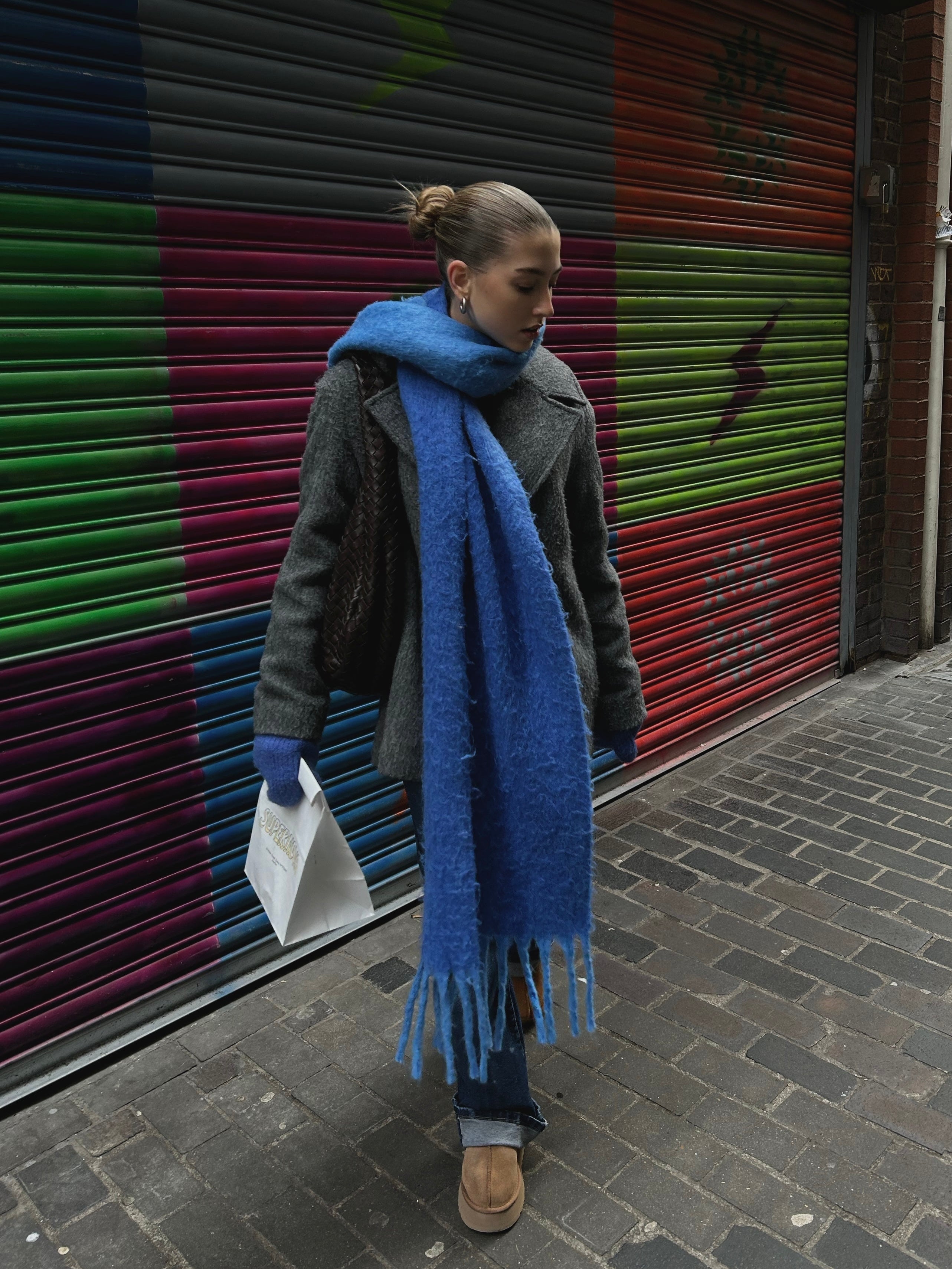Luxe Scarf Blue
